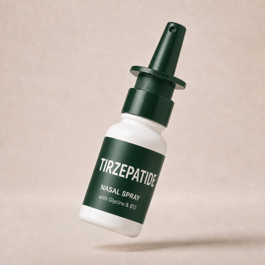 Tirzepatide nasal spray, Faber catalog style