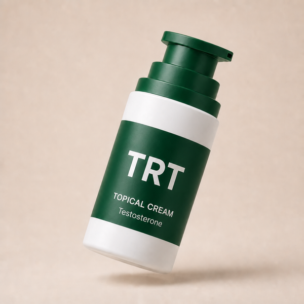 TRT topical cream pump, Faber catalog style
